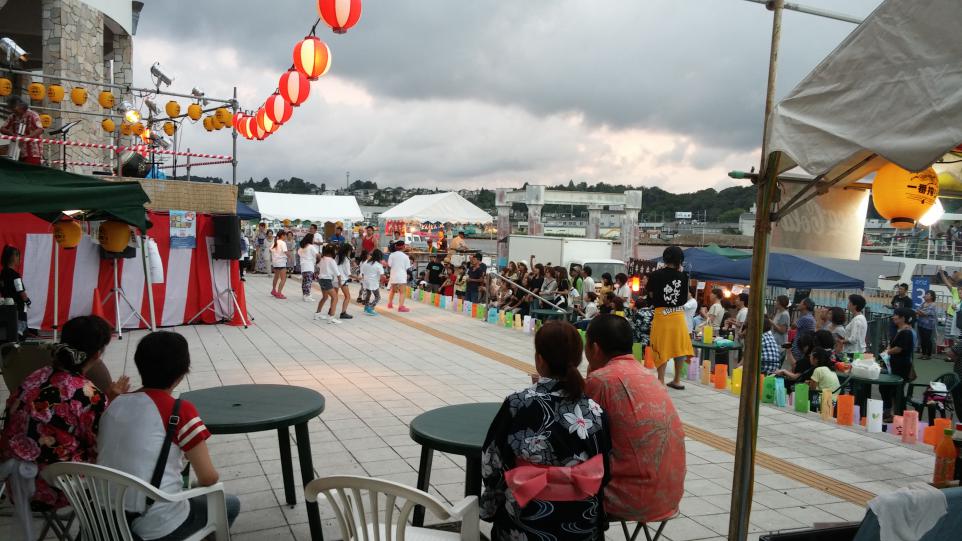 マリンゲート塩釜 ビアガーデン Bon Dance イベントカレンダー 塩竈観光物産協会